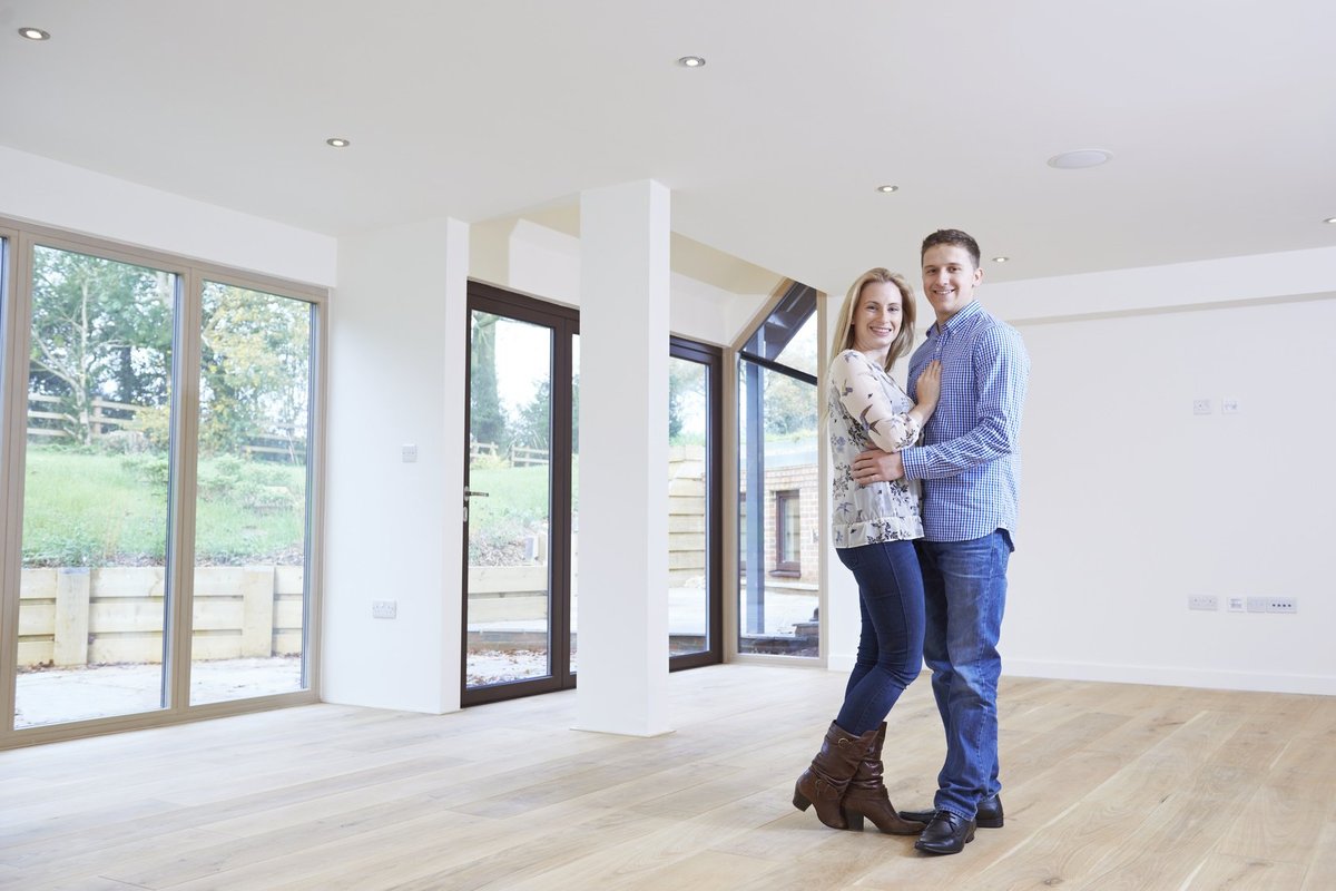 Rocklin, CA homeowners excited about their new vinyl flooring installation